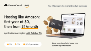 Hosting like Amazon: $0 in the first year, then from $1/month